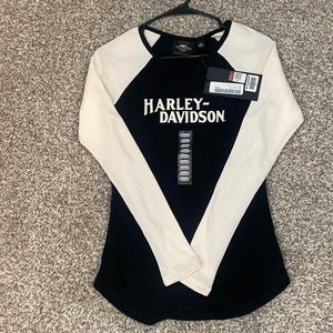 Harley-Davidson long Sleeve Waffle shirt Small